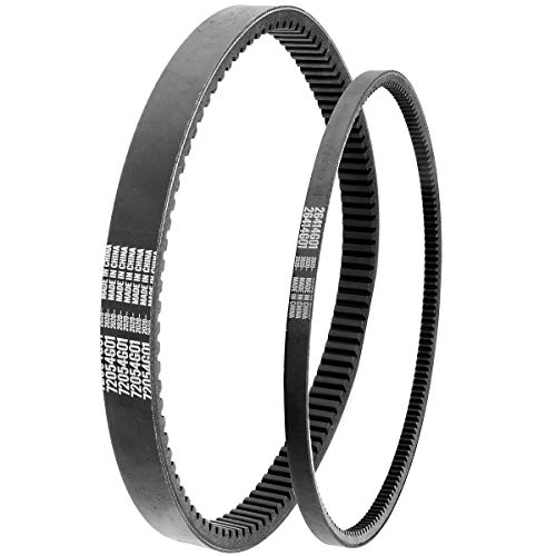 Roykaw Ezgo Txt Gas Drive Belt & Starter Belts Kit For Ezgo 4 Cycle Gas Golf Cart Txt Cushman Express Marathon Medalist St Vehicles Terrain 1994-2013, Oem # 72054G01, 72024G01, 72025G01, 26414G01 #TOP4