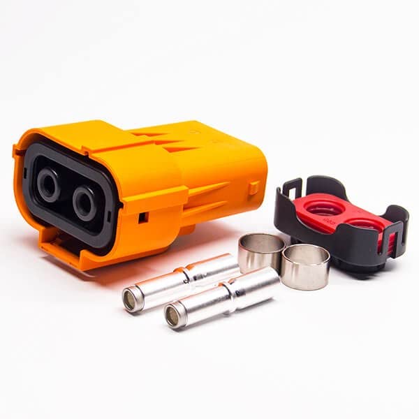 Hochspannungs-Sicherheitsverriegelungsstecker, 2-polig, 150 A Stecker für EV-Batterie