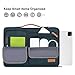 MOSISO 12.9 inch Tablet Sleeve Case for iPad Pro 13 M4 & iPad Air 13 M3 M2, iPad Pro 12.9 M2 M1 6/5th with Magic Keyboard&Smart Keyboard Folio, Side Open Carrying Bag with 4 Zipper Pockets, Teal Green