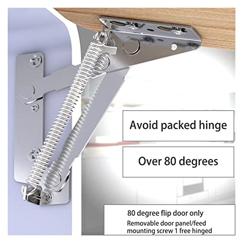 Deldes de mola de dobradiça de gabinete de 80 graus de 80 graus de sobreposição completa do armário