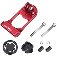 Wahoo Mount,Stem Computer Mount Cycling Bike Mount Stem Extension Mount Holder for Gopro Computer & Sports Camera Red Stem Mount Mount