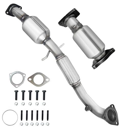 JT Front and Rear Catalytic Converter Compatible with Buick Lacrosse 2010-2016, Verano 2012-2017,Regal 2011-2017, Malibu 2013-2014 2.4L (EPA Compliant) by JT - Used condition - US$243.13