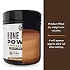 Chocolate Bone Broth Protein Powder From Grass Fed Beef - Non-GMO Ingredients, Gut Friendly, Zero Sugar, Low Carb Dairy Free Protein Powder - 16g Protein Per Serving - Bone Broth Powder, 16oz (454g) #4