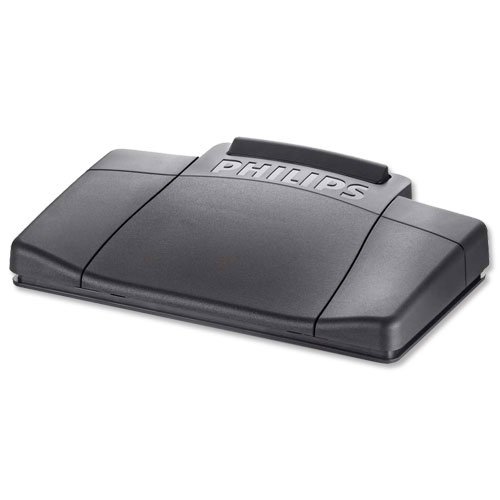 Preisvergleich Produktbild Philips LFH2330 Digitales Diktierfuß, ergonomisch, schmal, rutschfest, Ref LFH2330