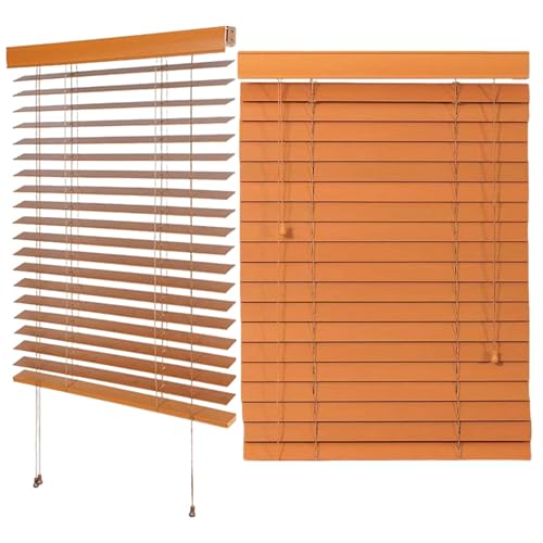 Easy Fit 50 mm Jalousien – Raumverdunkelnde Fensterblenden für Schlafzimmer und Wohnzimmer – stilvolle weiße Lamellenläden – perfekt für Fenster und Terrassen