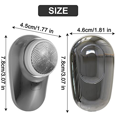 Portable Electric Shaver Mini Shaver, New Upgrade Electric Razor, Type-C Rechargeable Mini Electric Shavers For Men, Ipx7 Waterproof,Led Display,One-Button Use Suitable For Home,Car,Travel And Gifts #TOP5