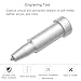 Engraving Tool for Cricut Maker 3/Maker/Venture/Explore 3/Air 2/Air/One, OVAN Premium Carbide Steel Engraving Tip for Cricut Engraving Designs on Soft Metals, Leather, Acrylic, Plastic, and More