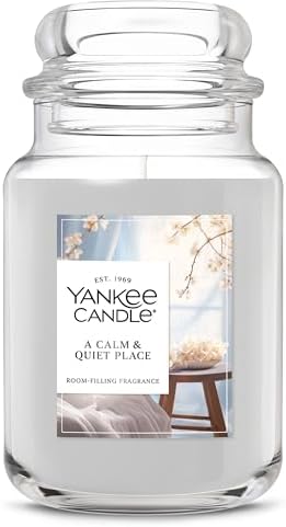 Yankee Candle A Calm Quiet Place, Holiday Scented Candle, 22oz La...