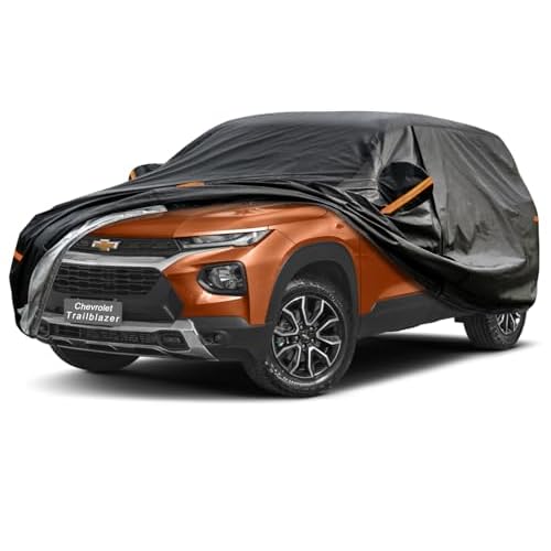6 Layer SUV Car Cover Custom Fit Chevrolet Trailblazer (2016-2019) Waterproof All Weather, Heavy Duty Outdoor Snow Sun Rain Uv Protection (Ships from US Warehouse, Delivery 3-8 Days) Chevrol