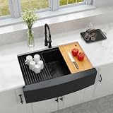 MONSINTA 33 inch Black Farmhouse