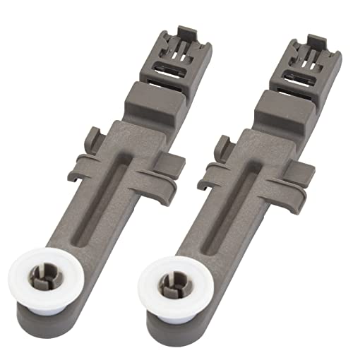 W10571738 Dishwasher Upper Dishrack Adjuster and Wheel Assembly Replacement for Whirlpool Maytag Dishwasher PS11756470, WPW10571738,AP6023130, 3449627 (4pack)