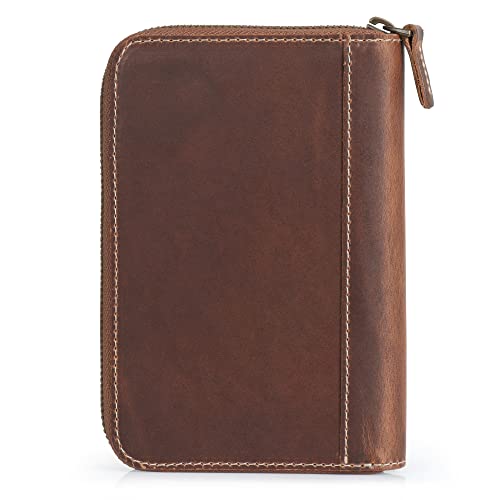 Londo Genuine Leather Padfolio – Portfolio Folder with Pencil Holder, Notepad & Zipper Closure for Business, Office & Travel by Londo - Image 6