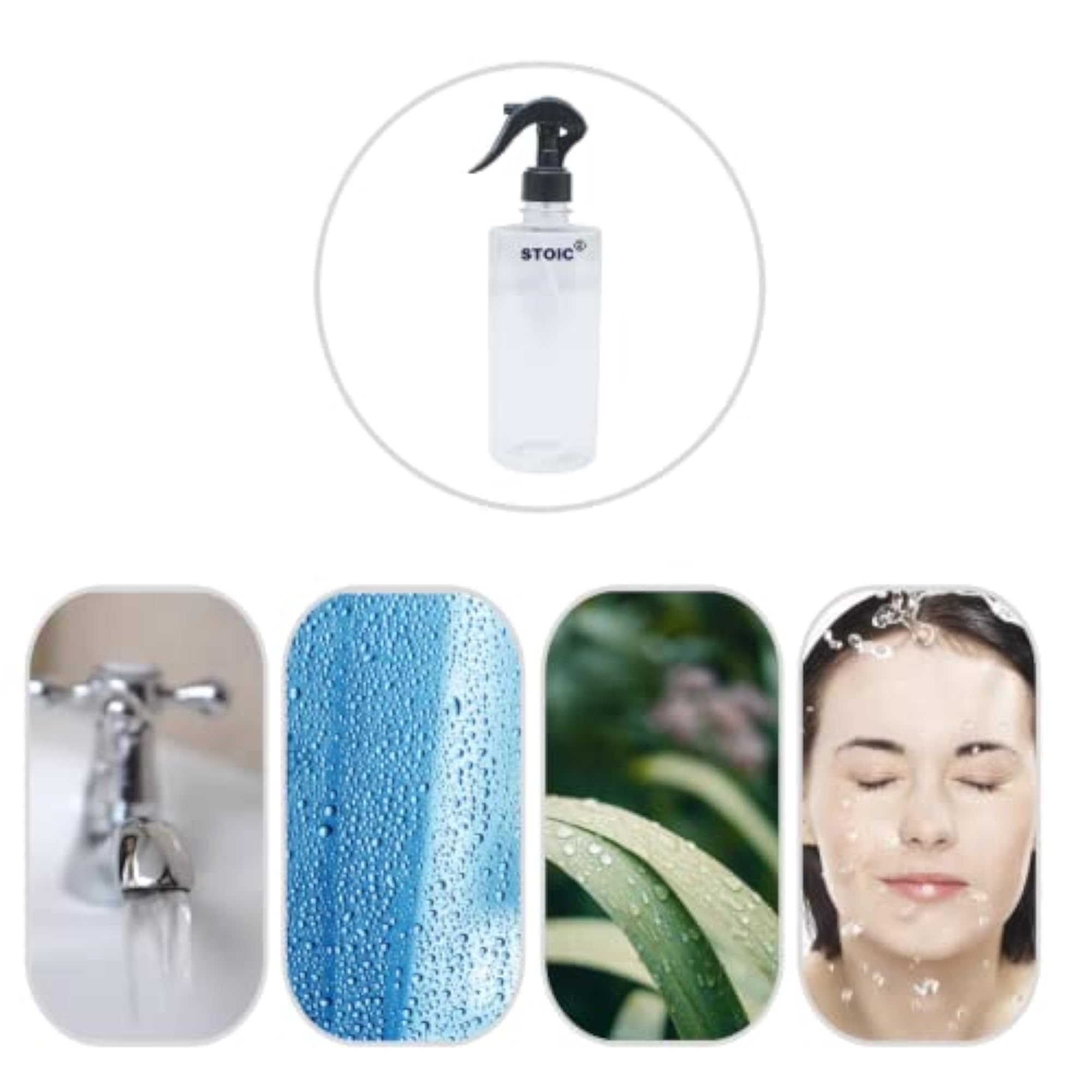 Empty Trigger Spray Bottle for Multipurpose Use