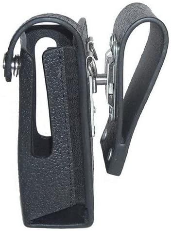Leather Case with 3" Swivel Loop D-Ring for Motorola MOTOTRBO XPR3300, XPR3300e, XPR7350e, XPR7380e, PMLN5866, PMLN5866A