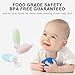 Travel Bottles TSA Approved, 3oz BPA Free Silicone Squeeze Travel Container Set Leak Proof Refillable Travel Size Cosmetic Toiletry Containers Accessories for Shampoo Lotion Liquids(6 Pack)