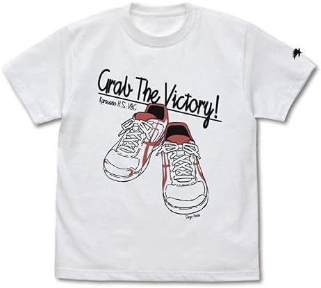 Amazon コスパ ハイキュー To The Top 日向翔陽シューズ Tシャツ White Mサイズ アニメ 萌えグッズ 通販