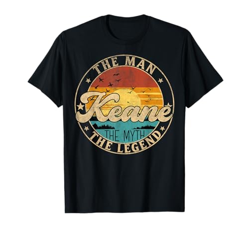 KEANE The Man The Myth The Legend First Name Camiseta