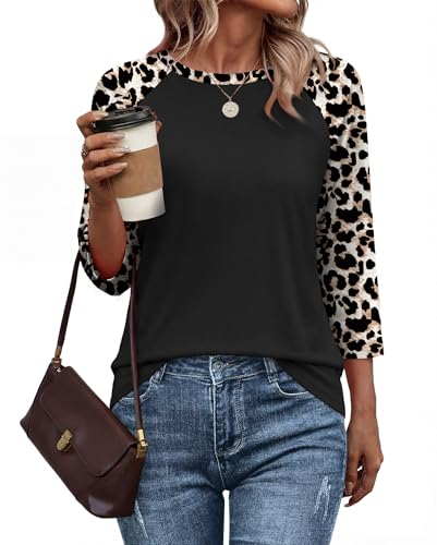 60% Off Women's 3/4 Sleeve Baseball Shirt - Use Code CN73TQFB