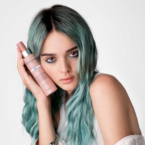 Kérastase Chroma Absolu, Sérum Capilar Antiencrespamiento, Protector Térmico Sin Aclarado, Para Pelo Coloreado Sensibilizado y/o Dañado, Sérum Chroma Thermique, 150 ml - imagen 8