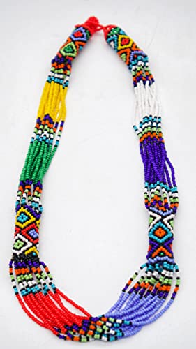 Ndlovu Zulu Necklace | By Woza Moya (Come Spirit Of Change) | Handmade By The Hillcrest Aids Centre Trust Crafters In South Africa #TOP4