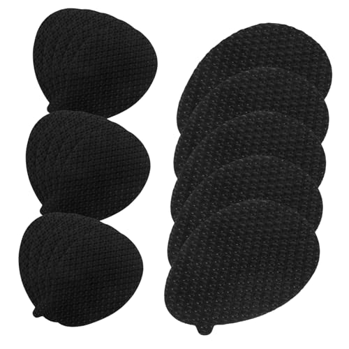 Holibanna 10 Pairs High Heel Sole Pads Non Slip Shoe Protectors Wear Resistant Grip for High Heels Shoes Easy to Use Vinyl Material for Safe Walking