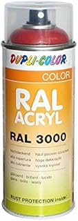 Dupli-Color 349560 RAL-Acryl-Spray 3000, 400 ml, Feuerrot Glanz