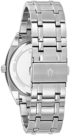 Bulova 남성용 클래식 드레스 서베이어 양손 요일/날짜 쿼츠 시계, 야광 시계 바늘, 39mm — 사진 3