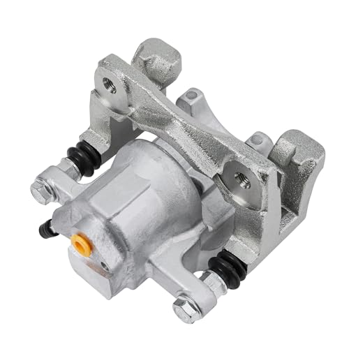 Image of Detroit Axle - Rear Left Brake Caliper for 12-17 Toyota Camry, 13-18 Avalon | Lexus ES300h ES350, Driver Side Disc Brake Caliper w /Bracket 2012 2013 2014 2015 2016 2017 2018 Replacement