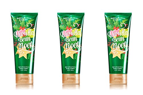 Bath & Body Works Bath and Body Works Gift Set of 10 oz Shower Gel and 8 oz Lotion (Vanilla Bean Noel), Multicolor