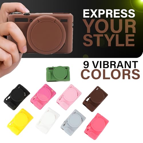 Funda de silicona para Canon Powershot G7 X Mark II miniatura 6