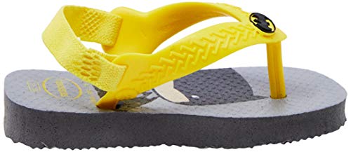 Chinelo Herois, Havaianas, Bebê Unissex, Cinza Aço, 19/20