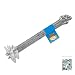 WICKEY Grundanker Erdanker Set QuickLock - 50cm Befestigungsanker - 6 Stück - Anker für Spielturm, Klettergerüst & Gartenzaun