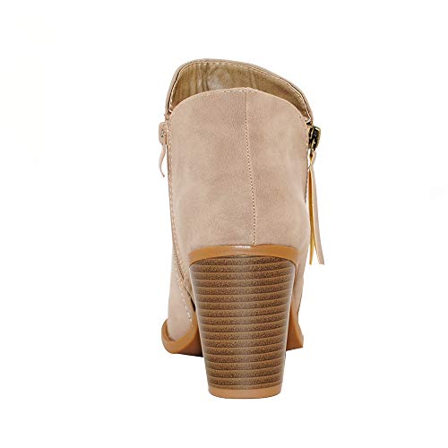Image of TRENDSUP Women's Fashion Side Zipper Booties