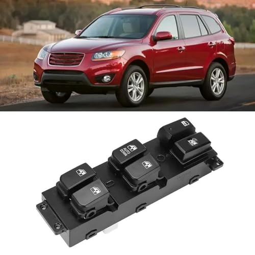 Commutateur de commande de lève-vitre robuste pour Hyundai Santa Fe CM