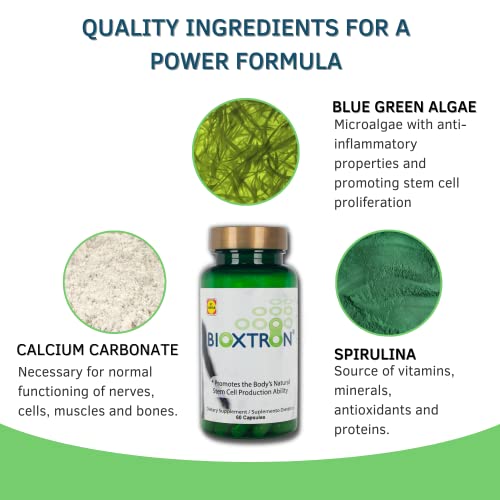 Bioxtron Natural Afa Stem Cell Supplement-60 Capsules #TOP3