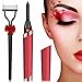 Heated Eyelash Curler, Rechargeable Electric Eyelash Curlers, Portable Lash Curler with Eyelash Comb for Eye Lash Quick Natural Curling and Long Lasting -3 Temperature Gear (2020 NEW Version)