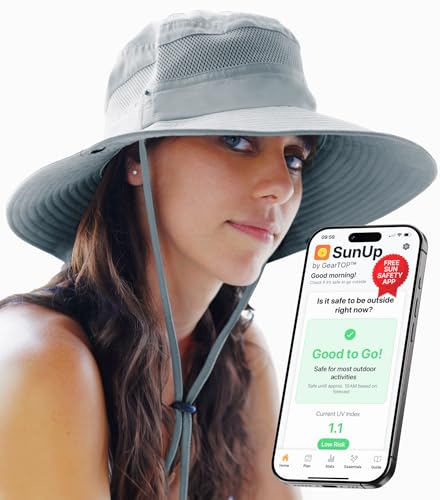 GearTOP Safari Hat for Men Sun Hats for Women UV