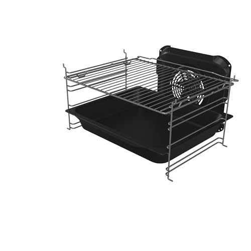 Gorenje GEC5C43WGAMZ Elektro-Standherd mit Glaskeramik-Kochfeld / 50 cm / 70 Liter/Schnellaufheizung/Pizzamodus 300°C/Auftauen/AquaClean/Ergonomische Knebel/ 8 Beheizungsarten/weiß