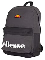 Ellesse Unisex Adult's Regent Backpack, Black/Charcoal, One Size