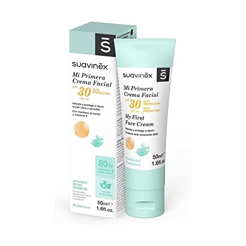 SUAVINEX, Crema Facial para Bebés con Protección Solar SPF30 Cover