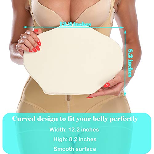Lipo Belly Ab Board Post Op Surgery Abdominal Compression Stomach Foam Board After Liposuction Recovery White