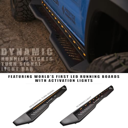 Estribos LED Secuenciales FX para Toyota Tacoma Doble Cab miniatura 2