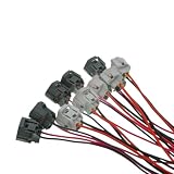 2-Way 2-Pin Ignition Coil Connector Plug Wire Harness Compatible With Accent 1.6L J3 Replacement For 90980-10901(1 SET)