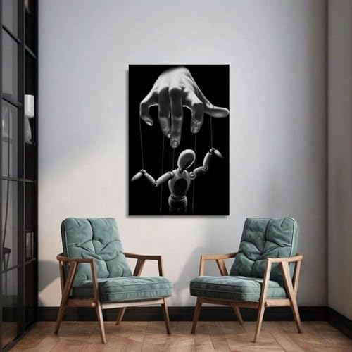 Toile murale abstraite pour briser la monotonie des murs - 2