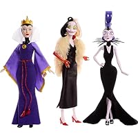 Mattel Disney Princess Pack con las 3 villanas más famosas de