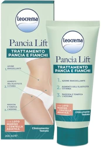 Leocrema Vientre Lift Tratamiento Vientre y caderas, 200 ml