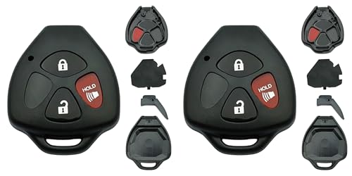 Boîtier de clé pour Toyota RAV4 idéal pour réparer votre télécommande usée avant de partir