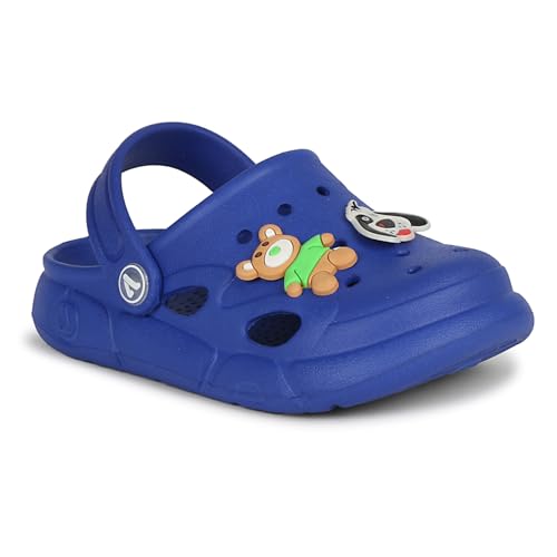 Image of Aqualite Kids Clog Shoes for Boys & Girls /Outdoor Sandals Clogs for Kids, Slingback Clog Shoes, Stylish Clogs for Kids