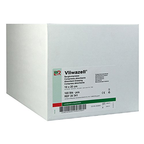 Vliwazell Saugkompressen 10 x 20 cm 100 Stück