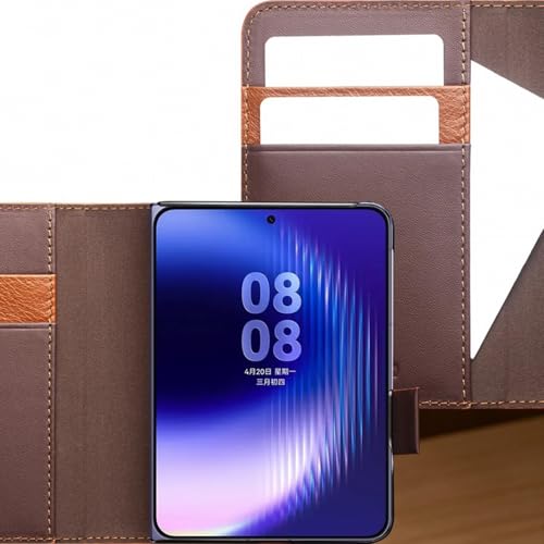 Étui en cuir véritable pour Huawei Pura X Max | Housse chic fait main